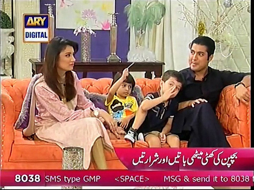 Good Morning Pakistan With Nida Yasir on ARY Digital Part 3 - 25th August 2015