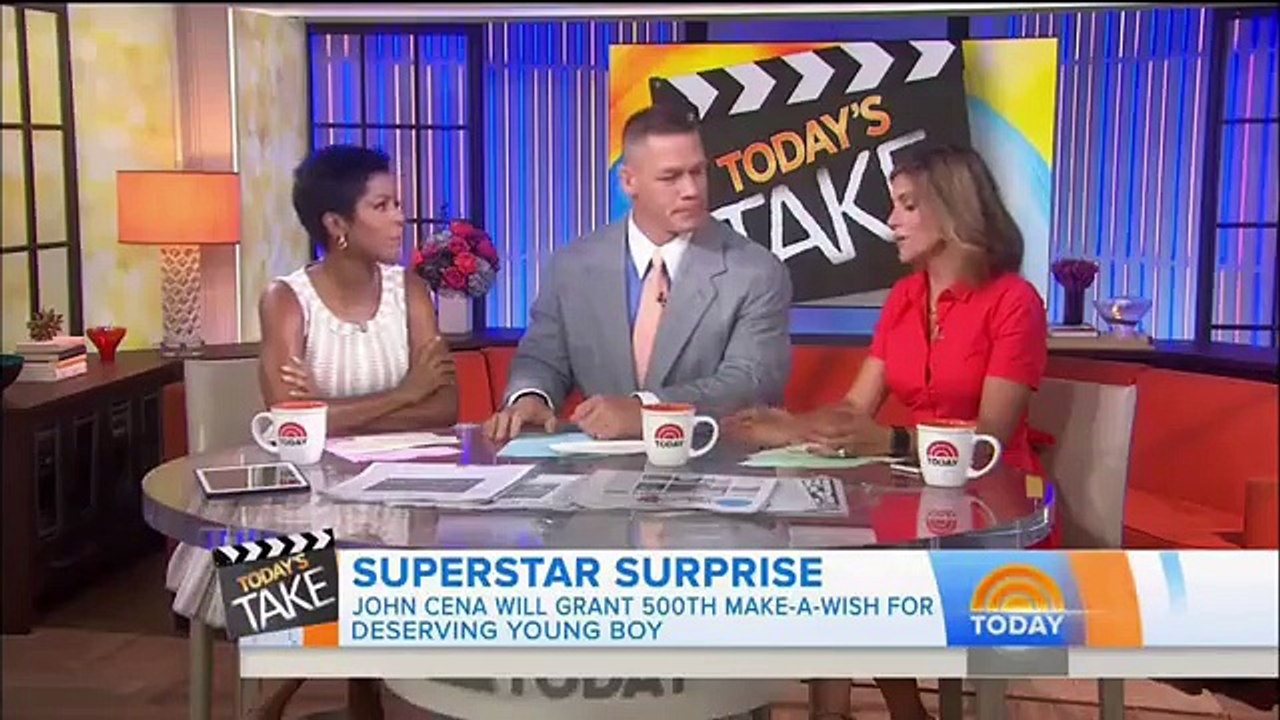 A special look at John Cena's 500th Make-A-Wish Raw, Aug. 24, 2015 WWE On Fantastic Videos