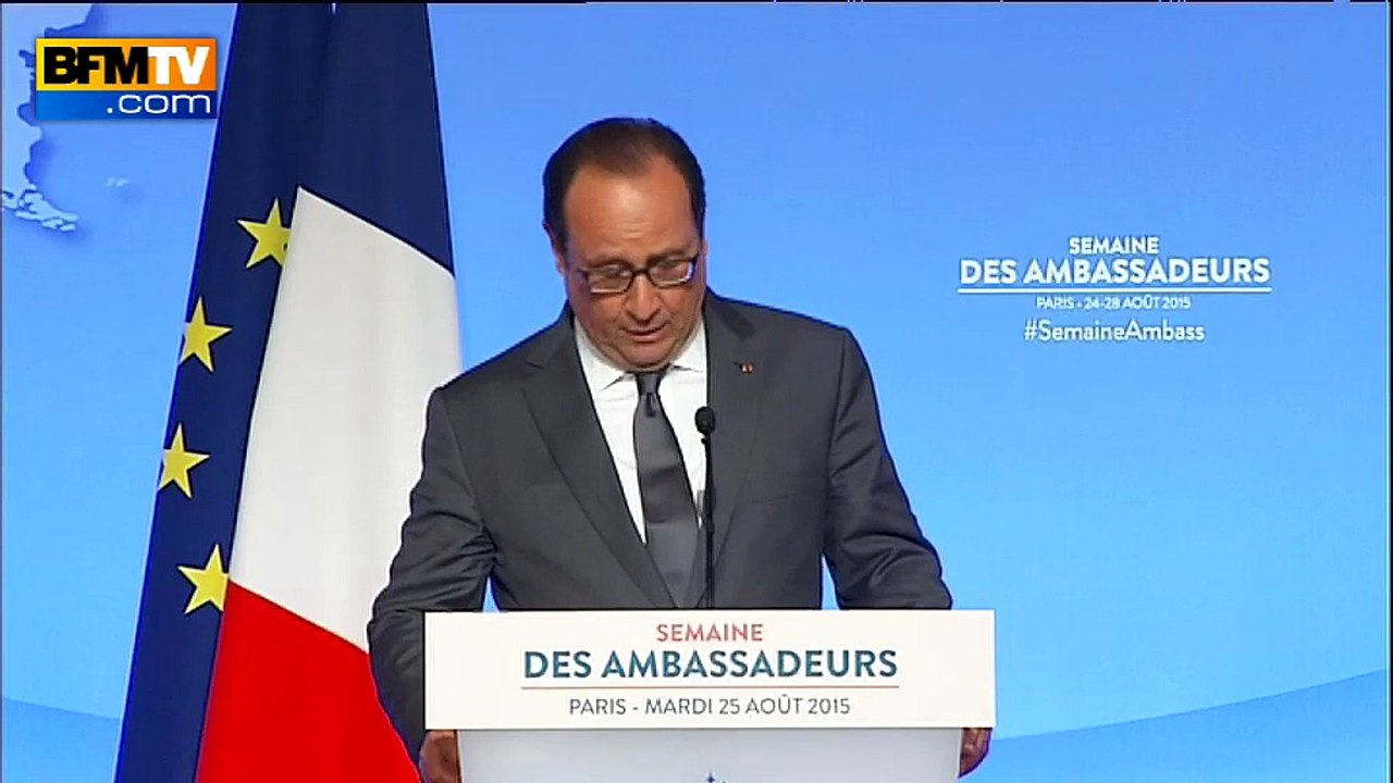 Hollande qualifie de "supercherie" le rétablissement des frontières