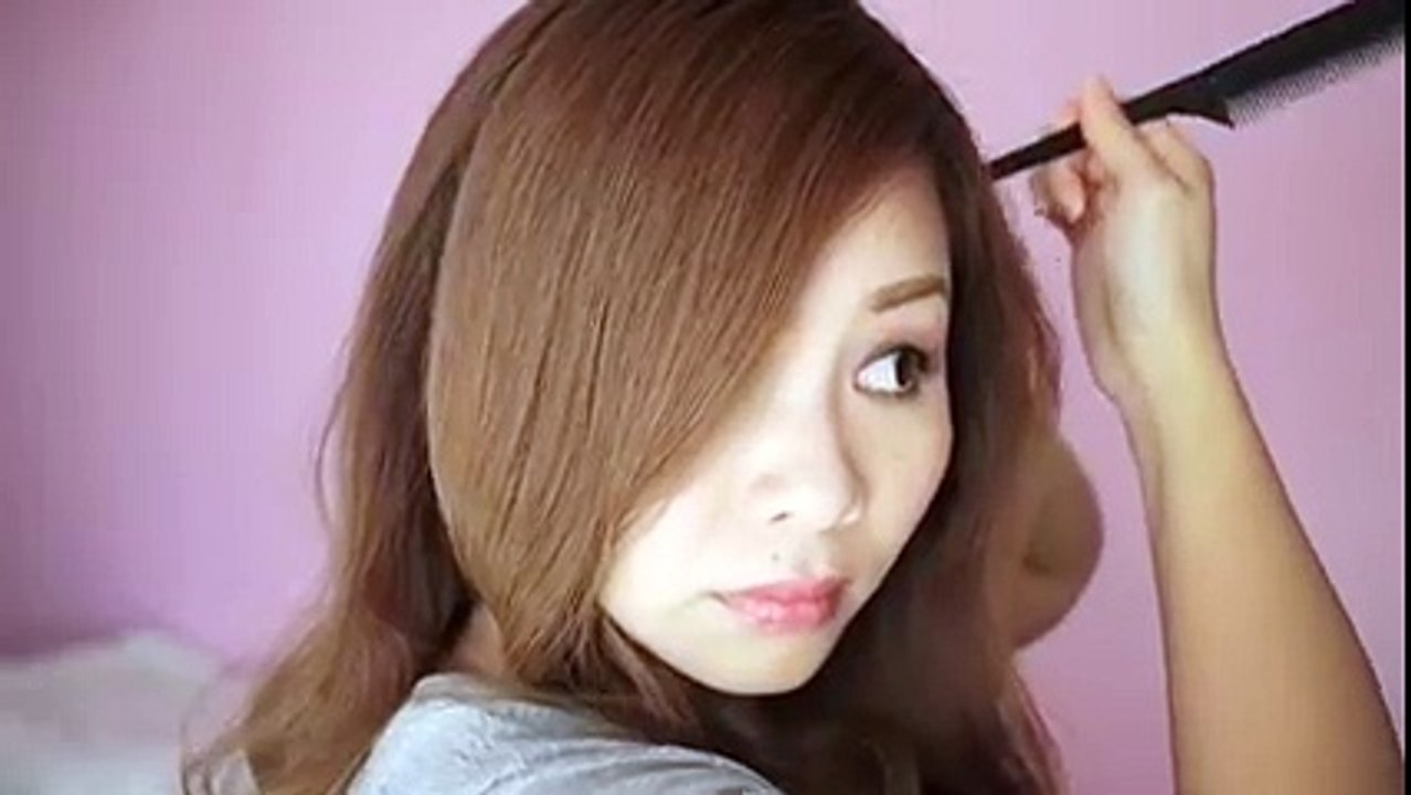 Easy Summer Twist Updo Hair Tutorial