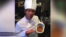 People are actually eating feces flavored curry