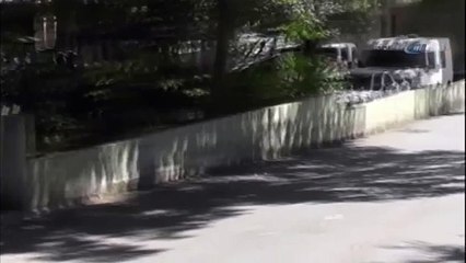 Cesedin çöpe atıldığı o anlar kamerada !