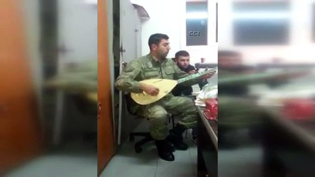 Şehidin türkü söylediği görüntüler yürekleri dağladı