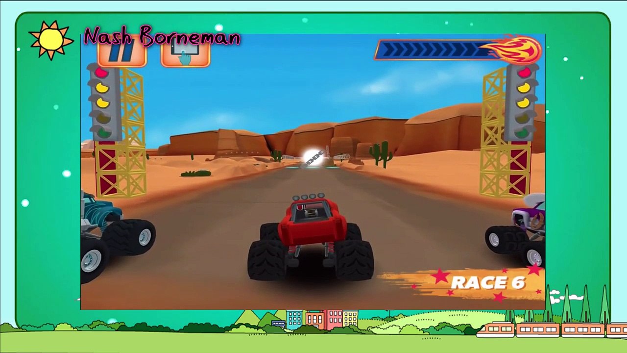 Blaze and Monster Machine New android game.