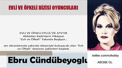 Evli ve Öfkeli dizisi oyuncuları tanıtım.