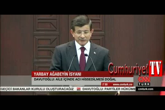 Davutoğlu'ndan Yarbay Mehmet Alkan yorumu: Acıyı anlarız ama...