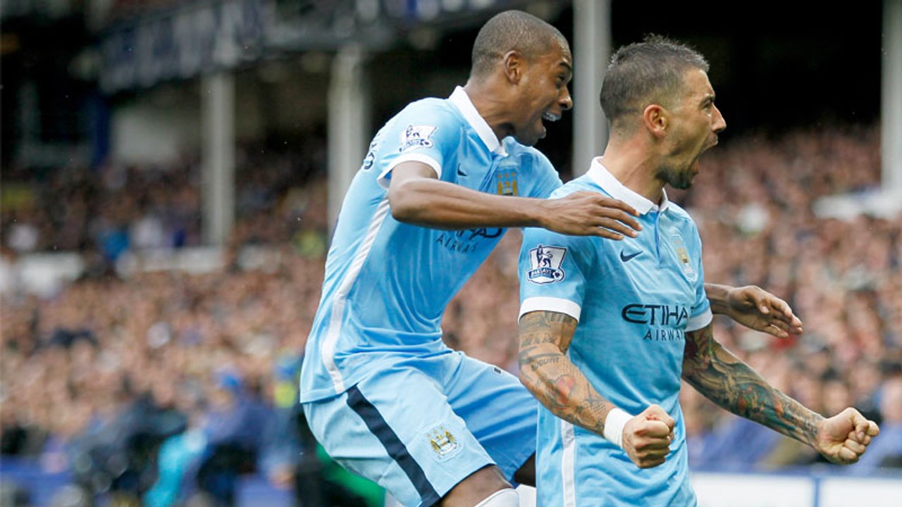 Everton vs Manchester City  23.08.2015 highlights