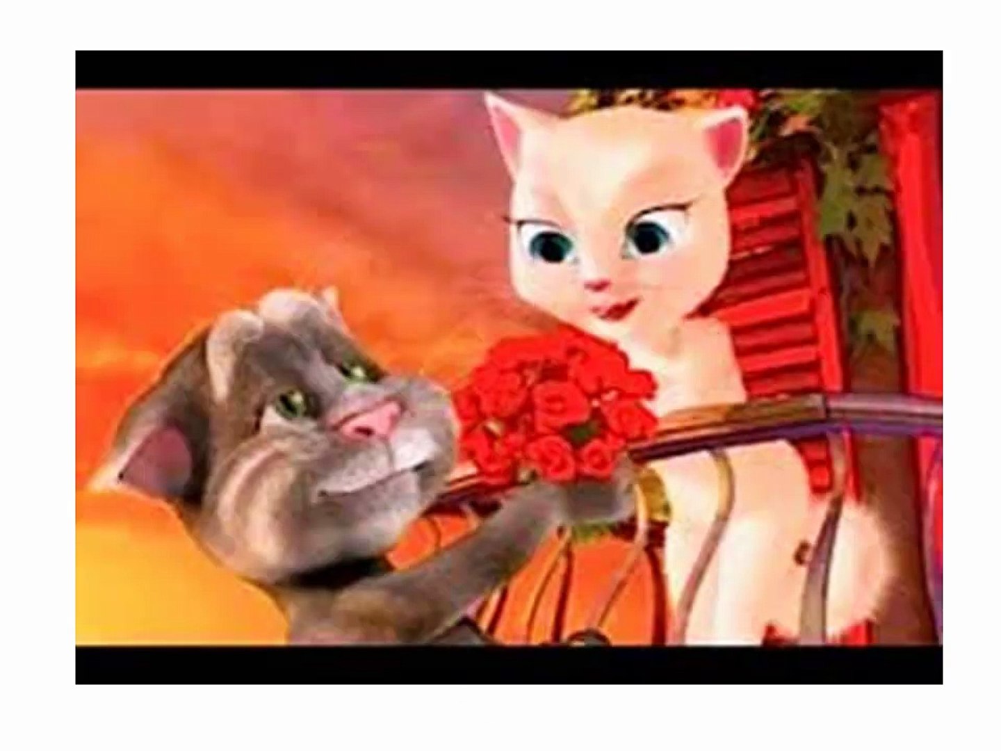 FUNNY TALKING TOM & ANGELA LOVE SONG.. - video Dailymotion