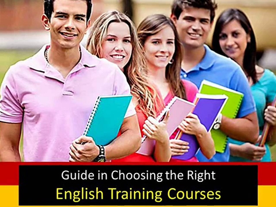 Guide in Choosing the Right English Training Courses