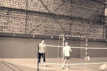 Entrainement Badminton - 2011