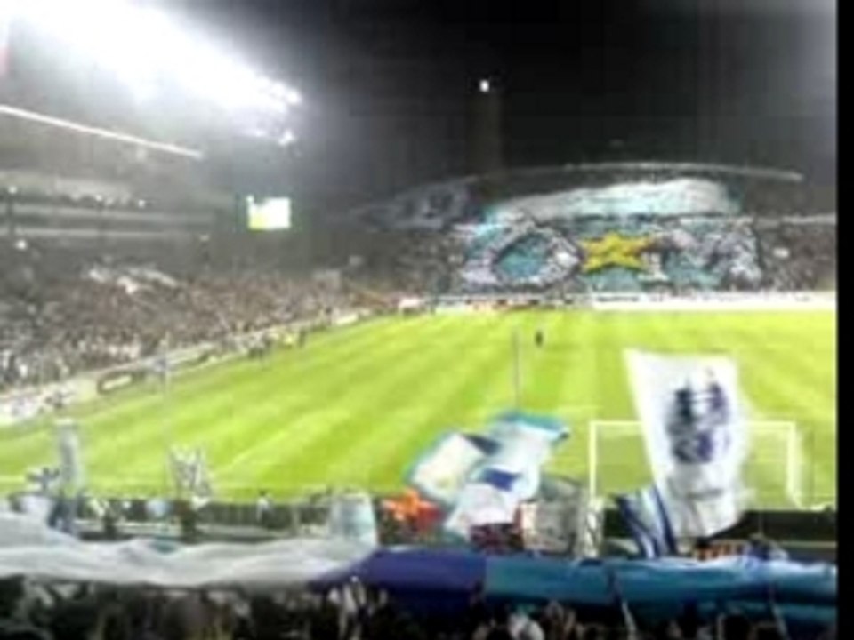 Entrée des joueurs OM - LILLE