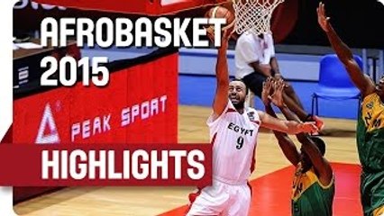 Egypt v Zimbabwe - Game Highlights - Round of 16 - AfroBasket 2015