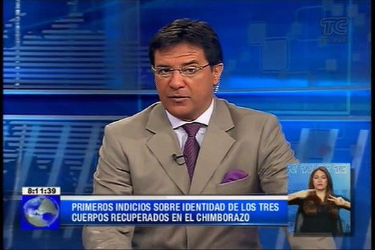 Primeros indicios sobre identidad de los tres cuerpos recuperados en el Chimborazo