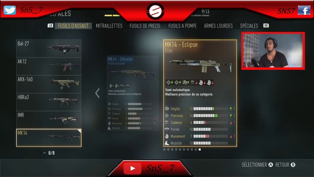 LES ARMES ELITES #13 MK14 ECLIPSE AW