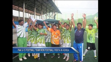 Swinging Yorker with Under-13 Football Team