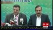 Daniyal Aziz and Tariq Fazal Chaudhry Blasting Press Conference against Imran Khan