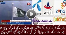 Mobilink Ufone Jazz Warid K Signals India Mein Arahy