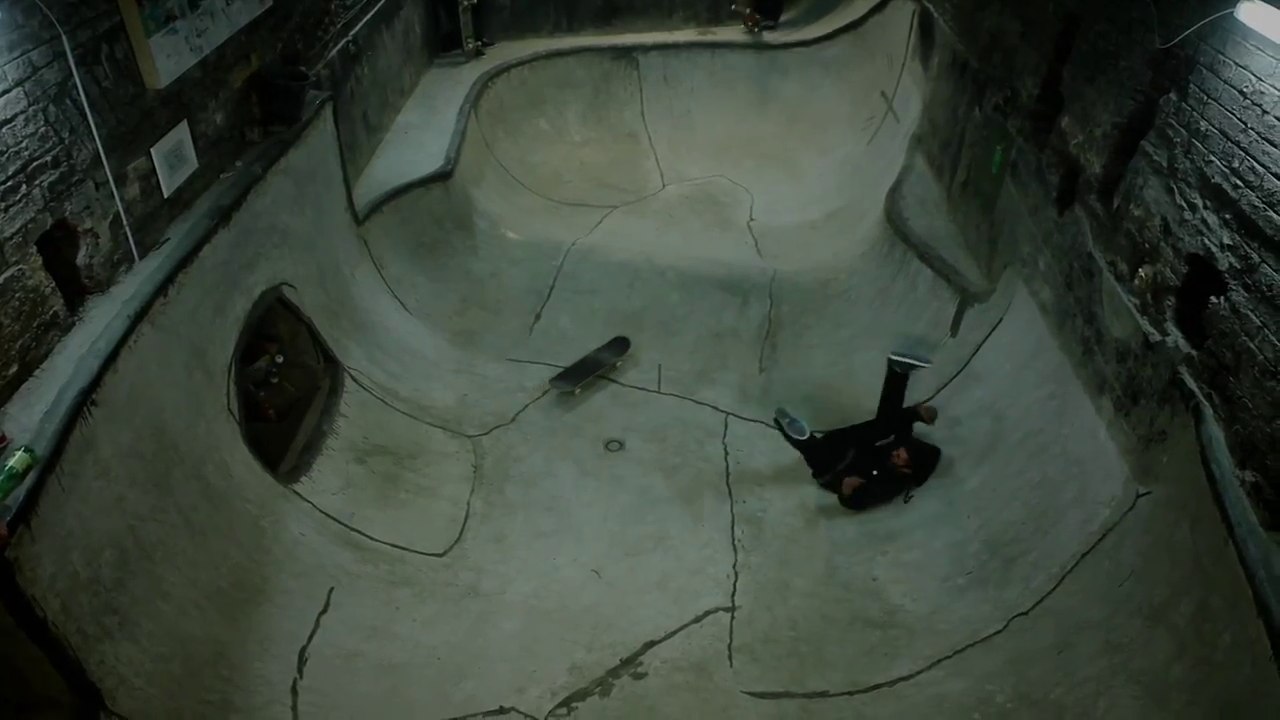 Building an Underground DIY Concrete Monster for Skateboarding