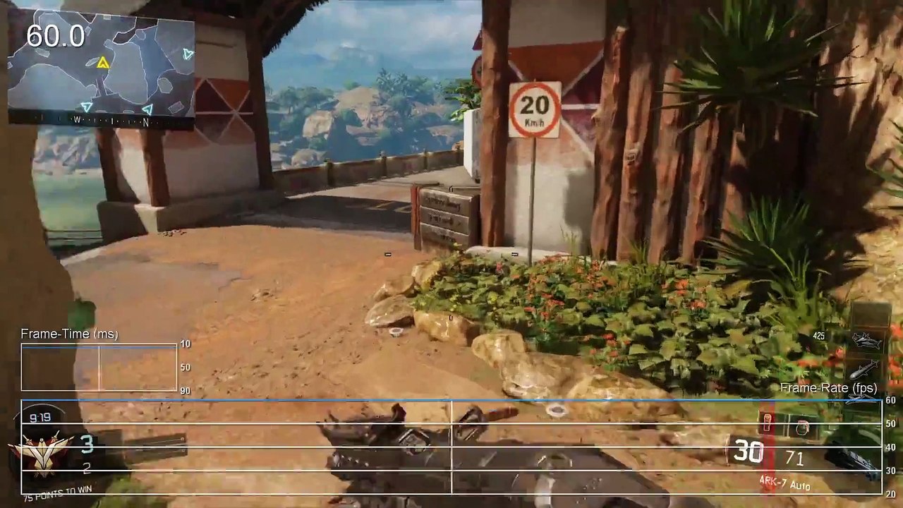 Call of Duty Black Ops 3 PS4 Multiplayer BetaE3 Co-Op Frame-Rate Tests