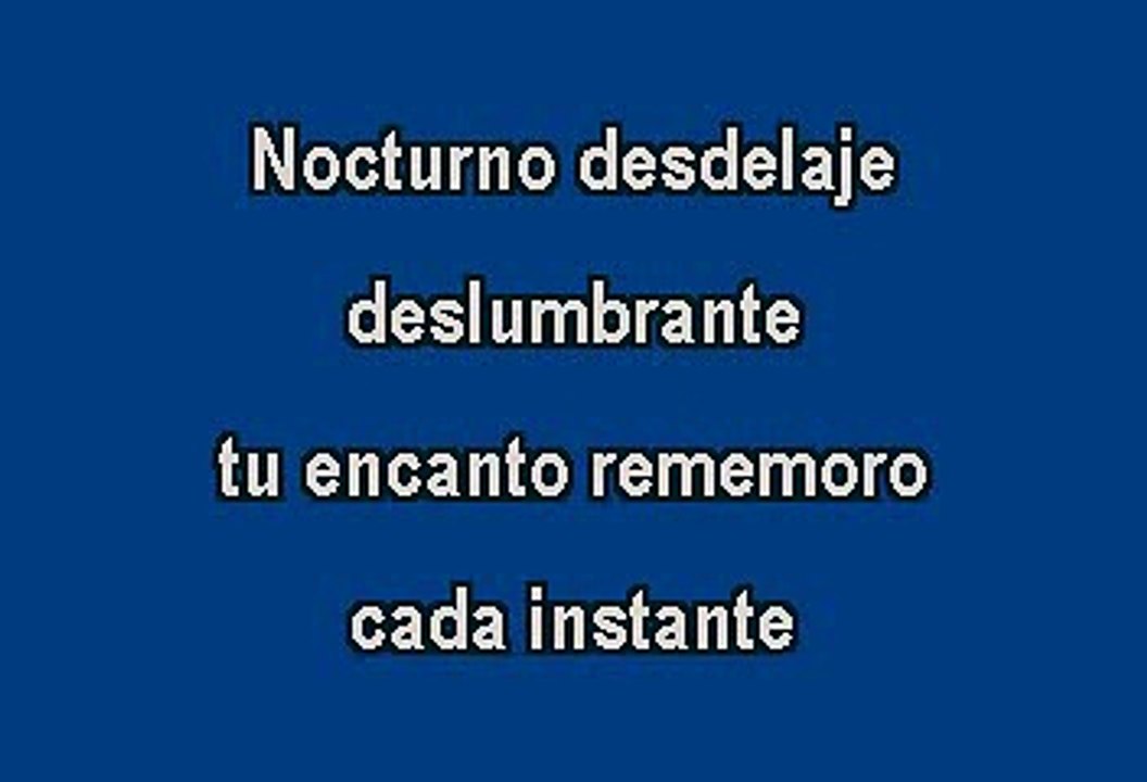 Julio Jaramillo - Fatalidad (Karaoke)