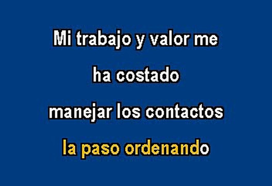 Los Tigres Del Norte - El Jefe De Jefes (Karaoke)