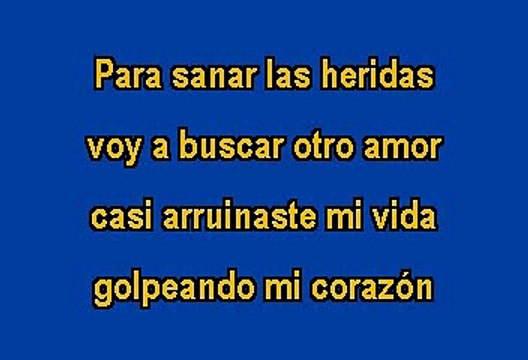 Los Tigres Del Norte - Golpes En El Corazon (Karaoke)