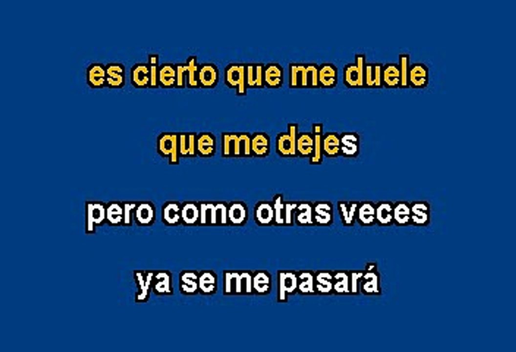 Los Tigres Del Norte - Ni Parientes Somos (Karaoke)