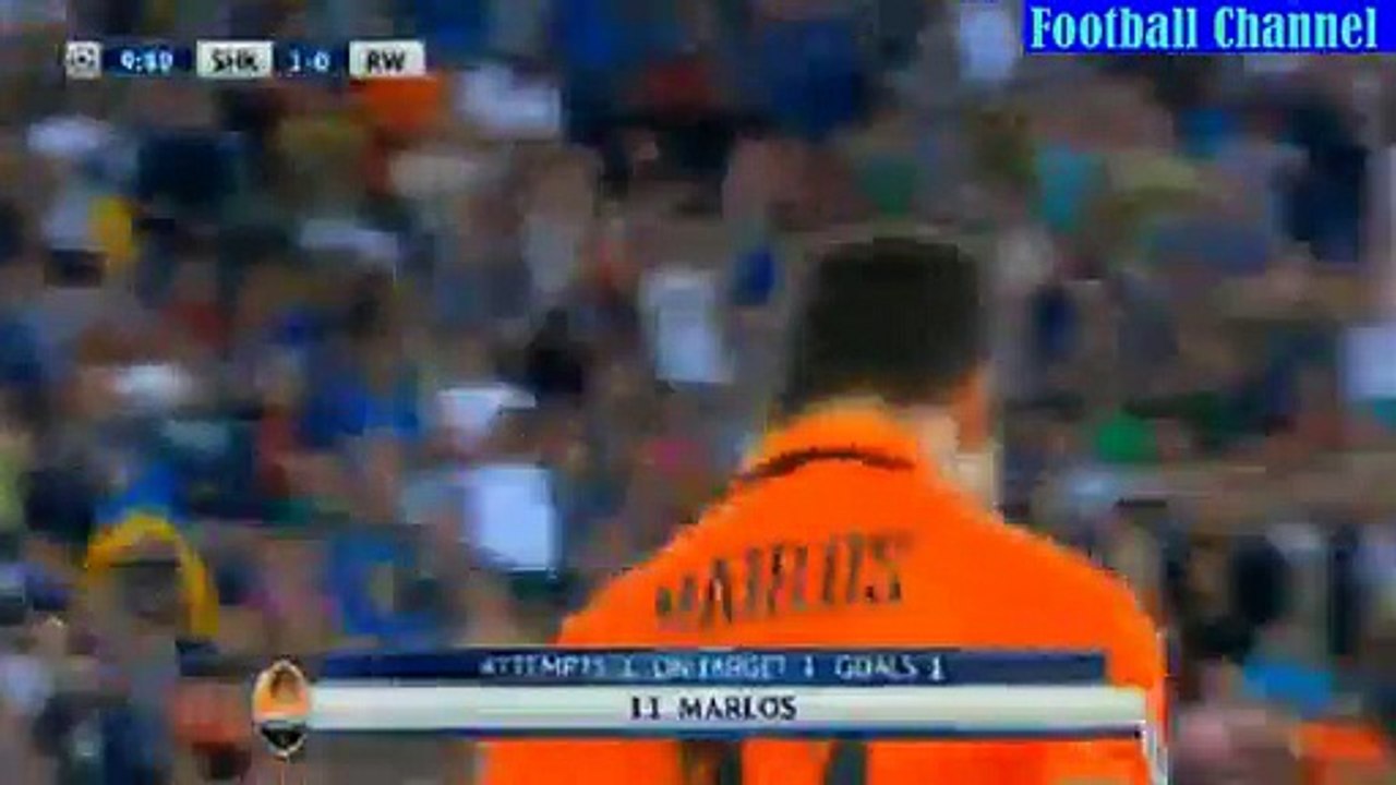 Marlos Super Goal - Shakhtar Donetsk vs Rapid Wienna 1-0 *25.08.2015 CHAMPIONS LEAGUE