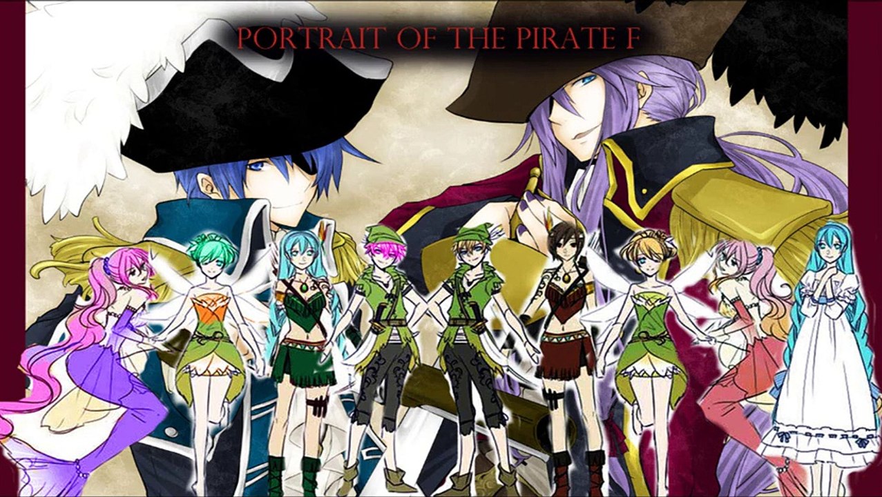 ~10 Vocaloids~ Portrait of the Pirate F