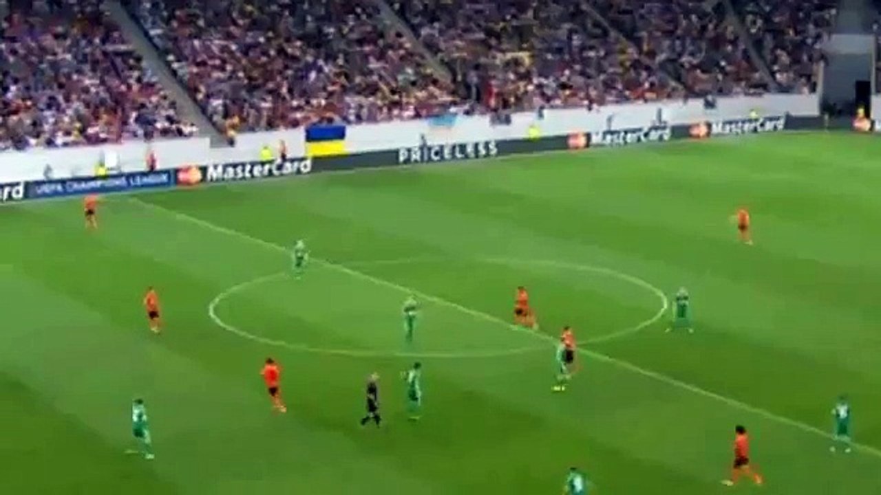 Marlos GOAL - Shakhtar Donetsk vs Rapid Wien 1-0 UCL 2015