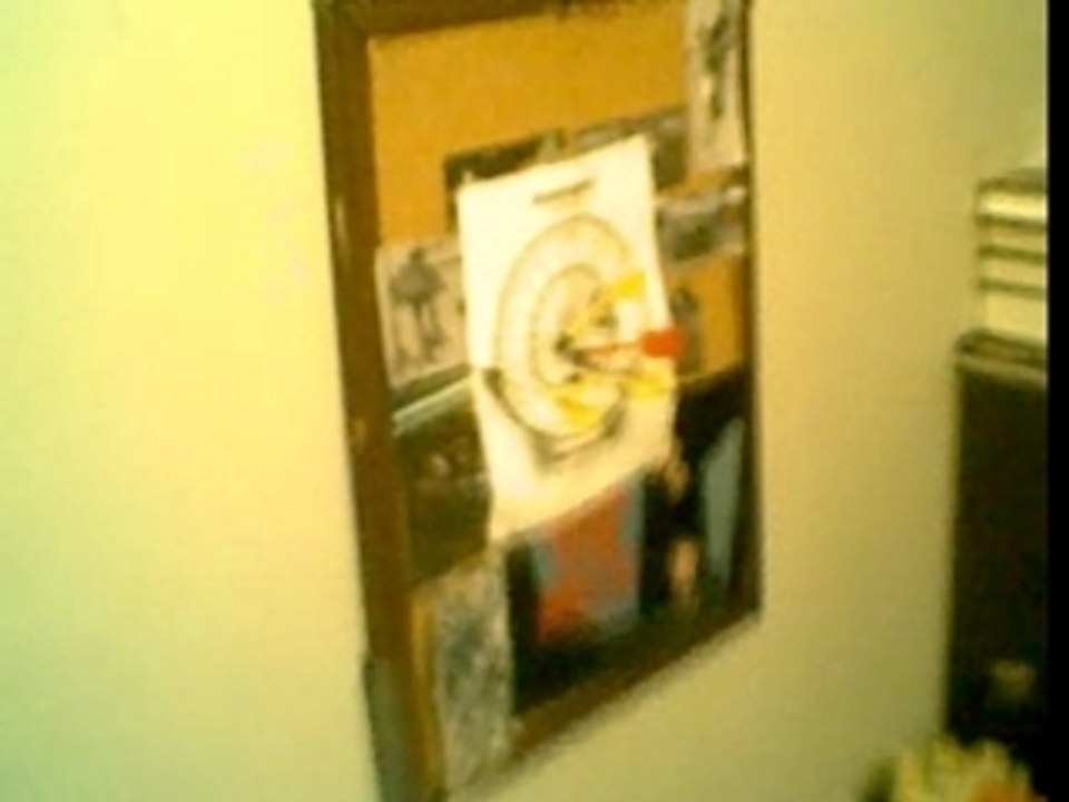 Eric Throwing darts