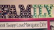 Heidi Swapp Love Marquee DIY