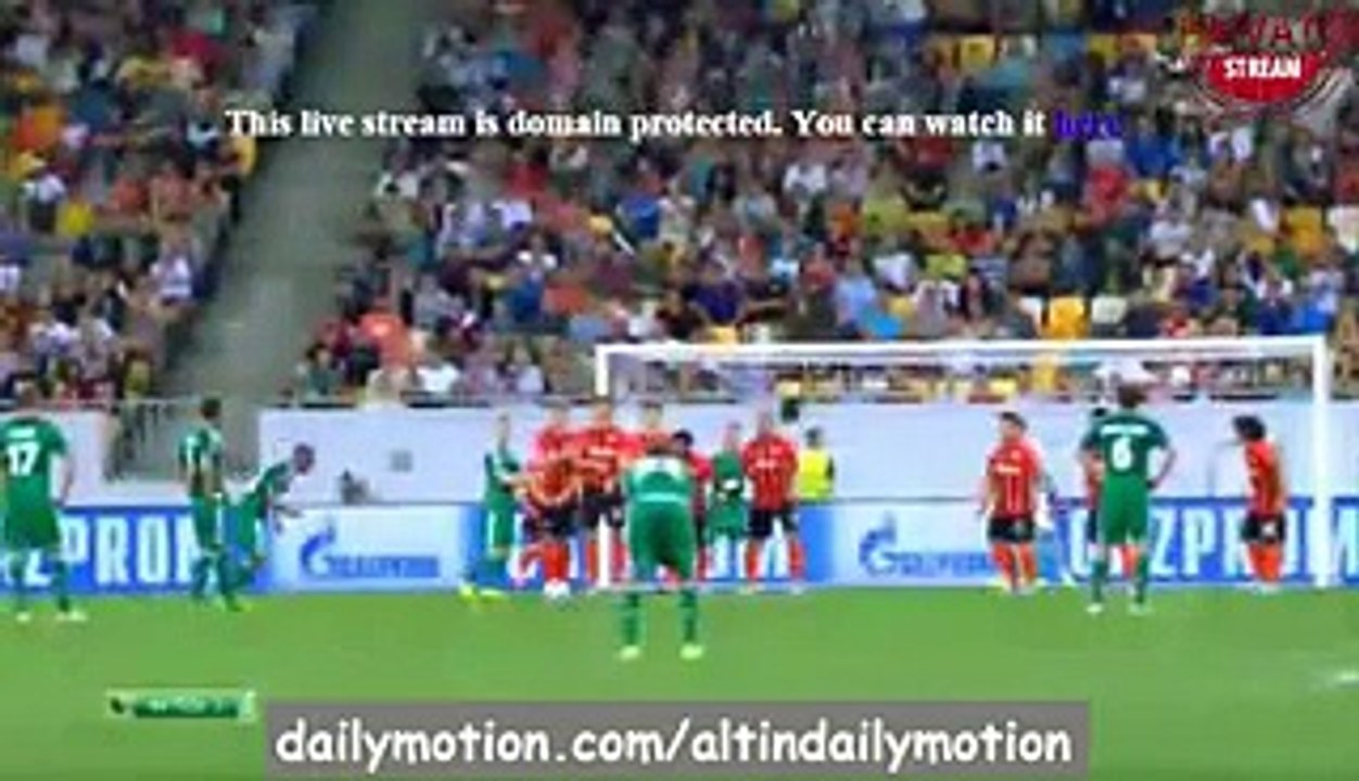 Steffen Hofmann Amazing Free Kick Goal - Shakhtar Dn 1-2 Rapid Wien - Champions