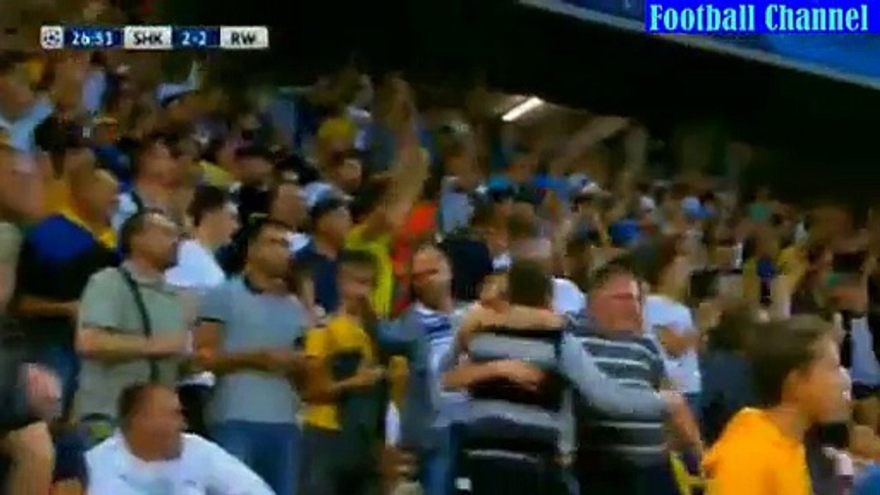 Olexandr Gladkiy Goal Shakhtar Donetsk vs Rapid Wien 2-2 _25.08.2015