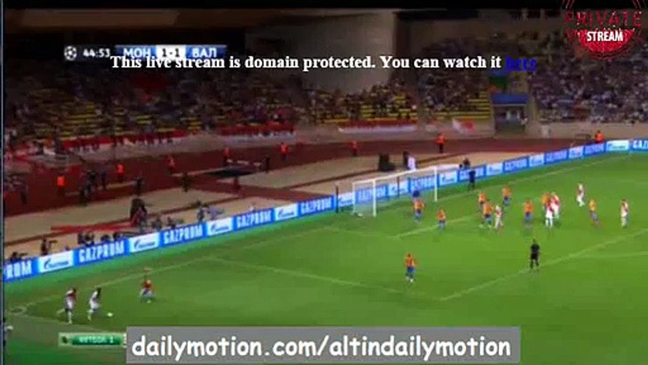 1st Half Goals - Monaco 1-1 Valencia - Champions League - 25.08.2015