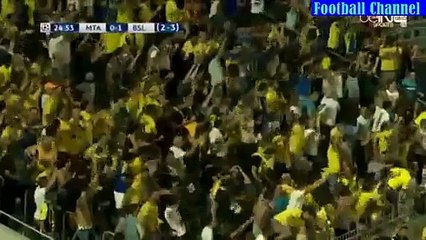 All Goals HD | Maccabi TA 1-1(3-3) Basel -25.08.2015