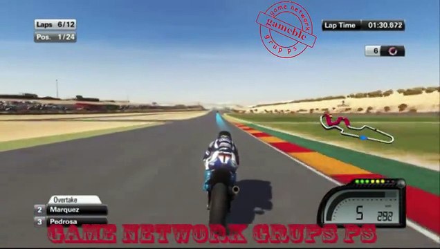 MotoGP™14 Playstation 4 GP- GamePlay Carier Aragon #GameNetworkPS