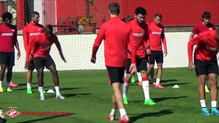 «Спартак» готовится к матчу с «Анжи»