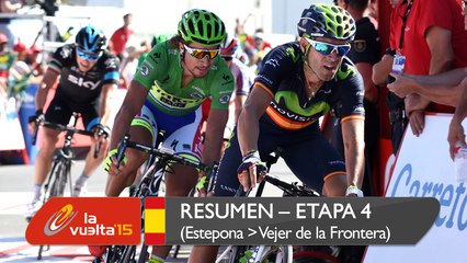 Resumen - Etapa 4 (Estepona / Vejer de la Frontera) - La Vuelta a España 2015