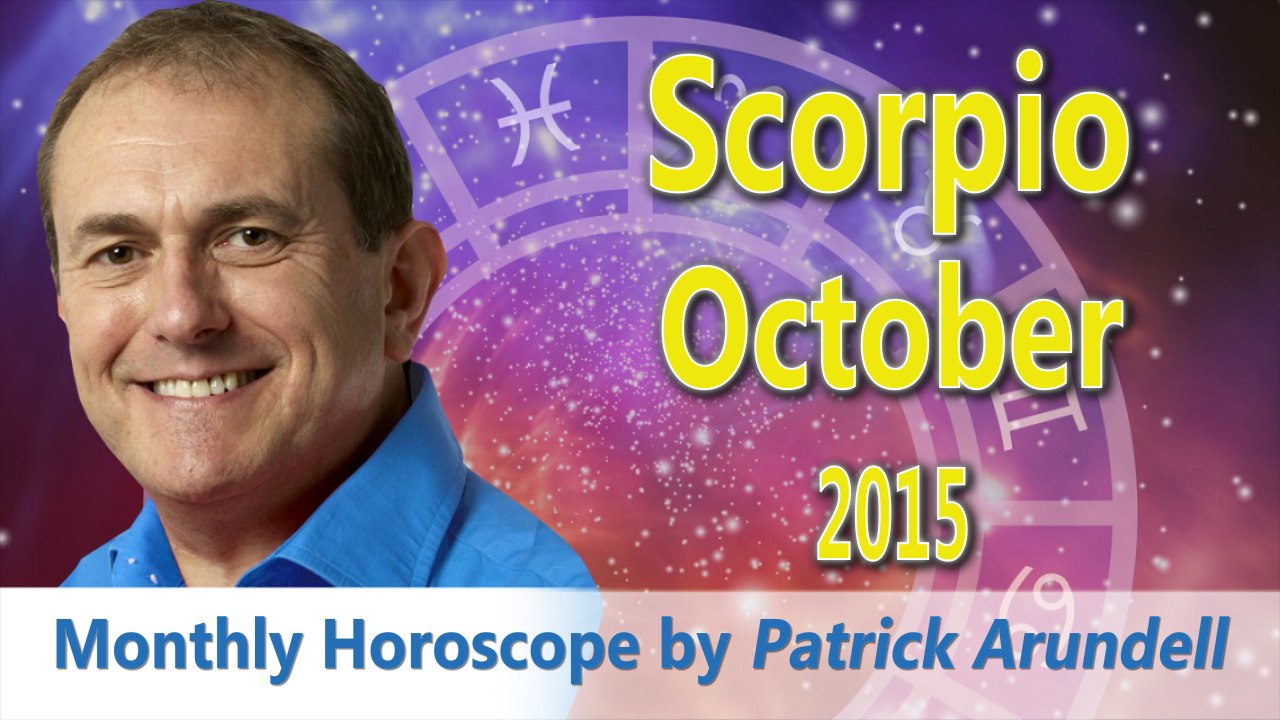Scorpio Horoscope October 2015