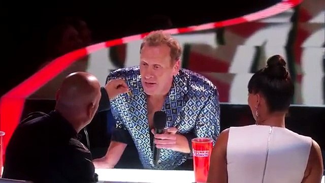 The Professional Regurgitator Performer Swallows a Pool Ball Americas Got Talent 2015