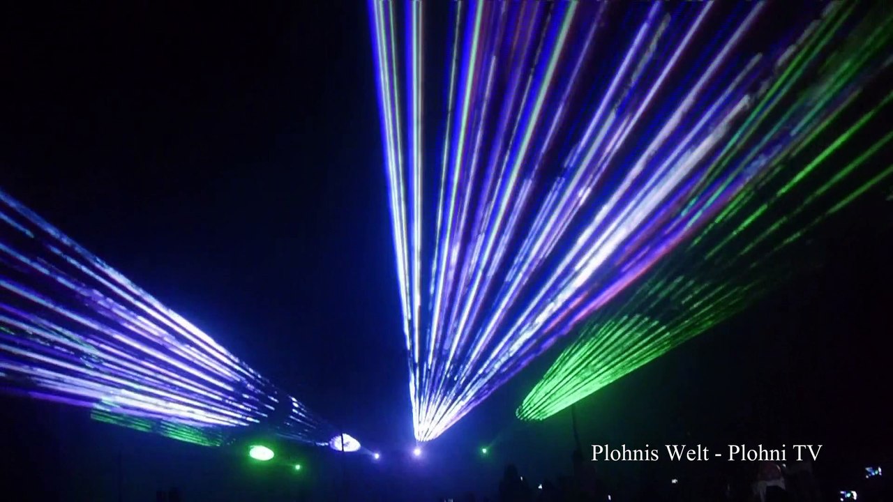 Komplette Schulstartparty mit Lasershow und Feuerwerk im Freizeitpark Plohn