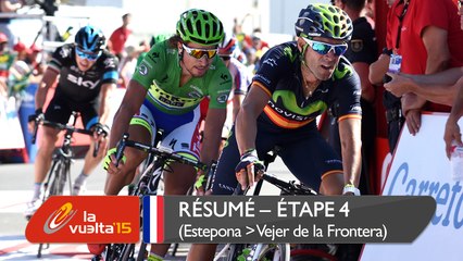 Résumé - Étape 4 (Estepona / Vejer de la Frontera) - La Vuelta a España 2015
