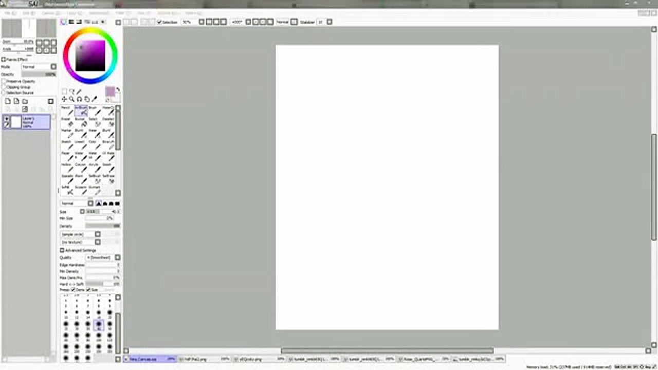 SU Pearl Paint tool SAI Speedpaint