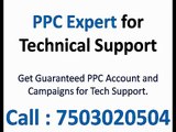 Get PPC Services on Bing for Tech Support @ 7503020504