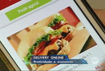 Aumenta o número de consumidores virtuais que pedem comida pela internet