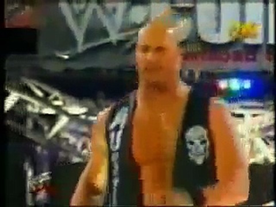 WWF Raw Is War 1999 Stone Cold Vs The Rock LumberJack Match