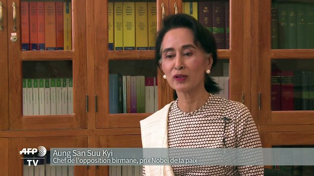 Birmanie: Suu Kyi sûre de remporter des élections libres