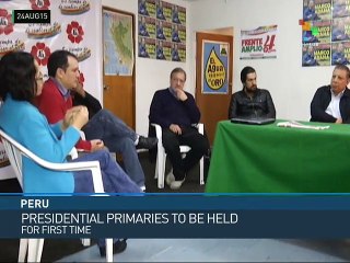 Peru: Primary Elections to be Held for First Time