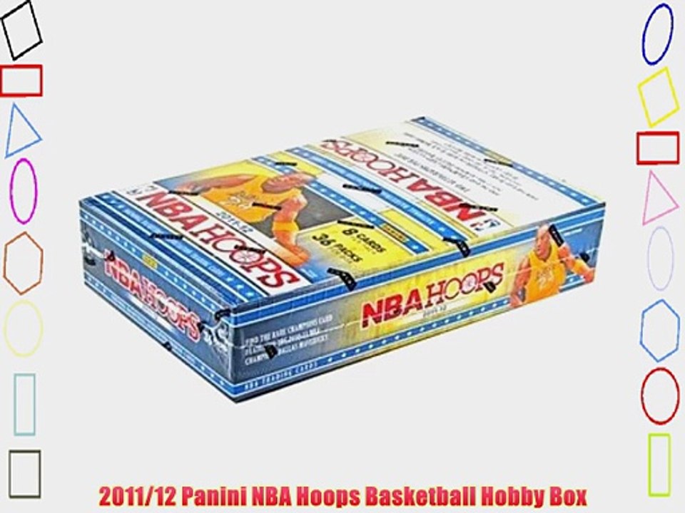 2011/12 Panini NBA Hoops Basketball Hobby Box